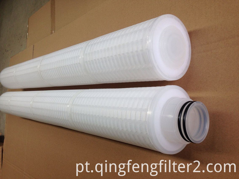 Filtro de membrana hidrofóbico & Oleophobic do cartucho da água de PTFE 0,2 mícrons para a filtragem do ar
